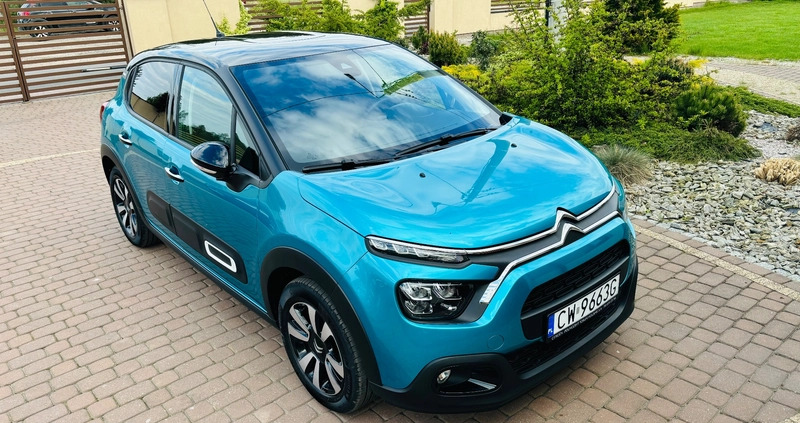 Citroen C3 cena 61900 przebieg: 11535, rok produkcji 2023 z Włocławek małe 742